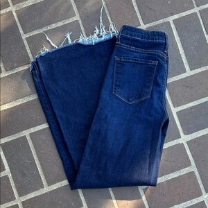 O2 Denim Frayed Hem Women's Jeans